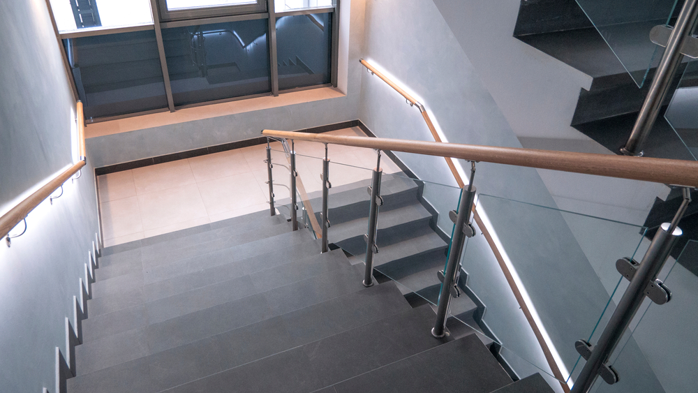 escalier en acier