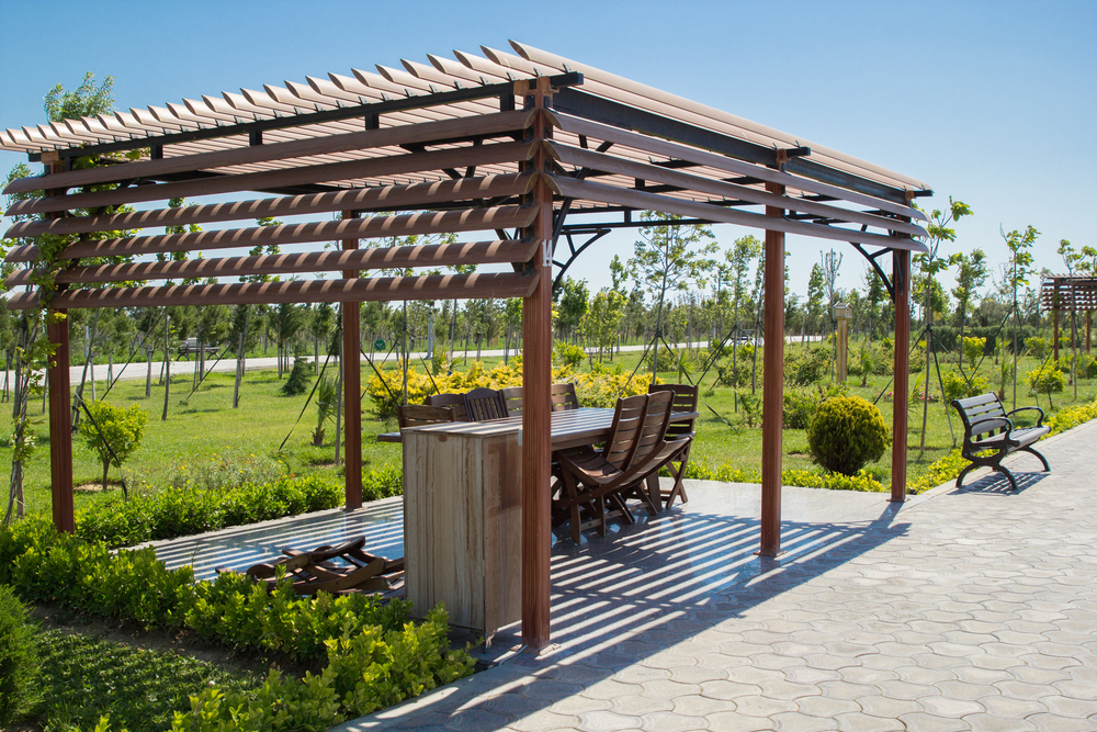 pergola autoportée